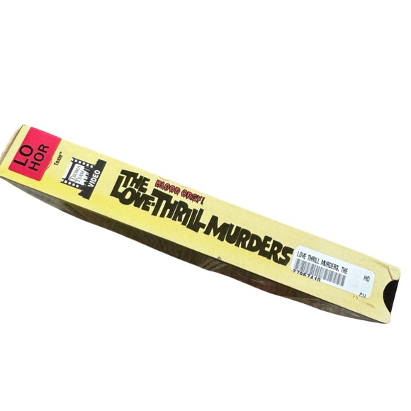 The Love Thrill Murders VHS: Troma Horror: Collectors Edition: Lloyd Kaufman - Picture 3 of 6